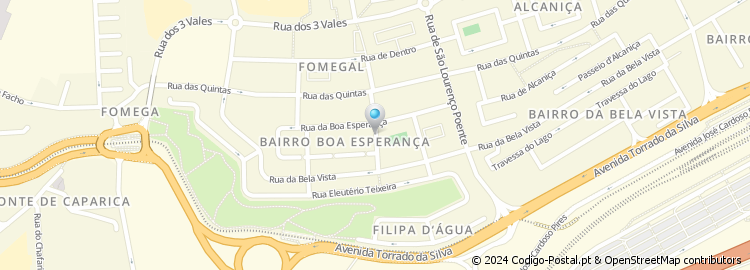 Mapa de Calçada da Conceição