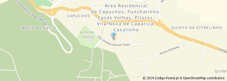 Mapa de Praceta Lourenço Pires de Távora
