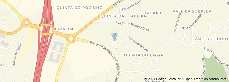 Mapa de Rua Afonso do Paço