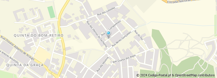 Mapa de Rua Alfredo Diniz