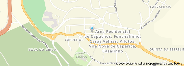 Mapa de Rua António Palolo