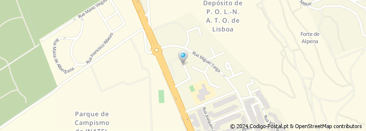 Mapa de Rua Augusto Ricardo