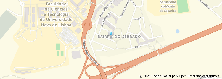 Mapa de Rua Bernardo Marques
