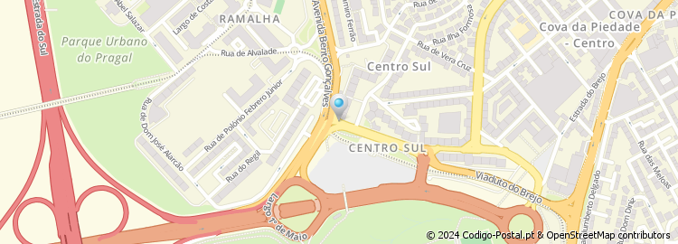 Mapa de Rua Conceição Sameiro Antunes