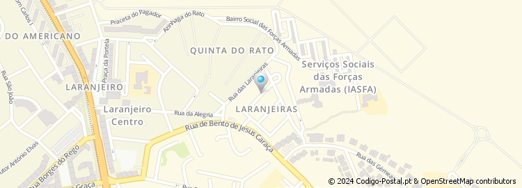 Mapa de Rua de Rocha Martins