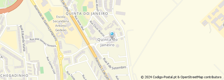 Mapa de Rua Dom Francisco de Melo e Noronha