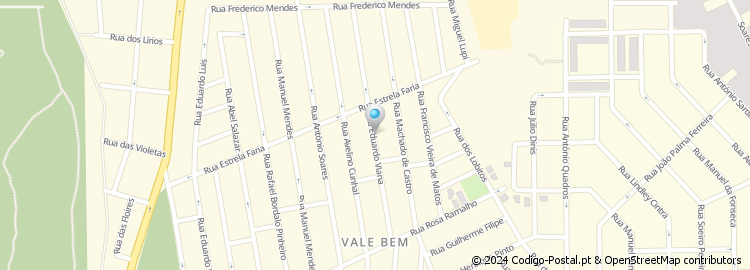 Mapa de Rua Eduardo Viana