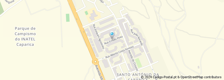 Mapa de Rua Emídio Pinto