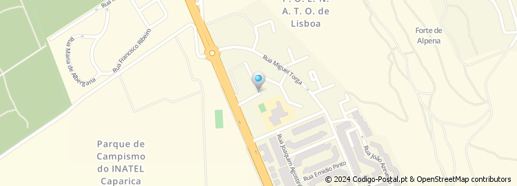 Mapa de Rua Estevão Amarante