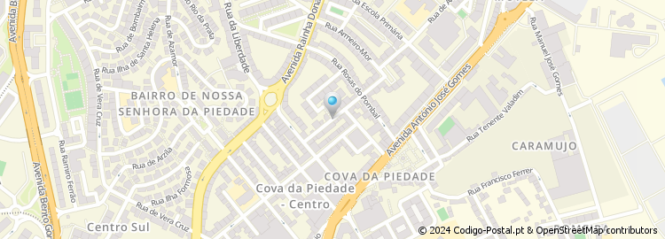 Mapa de Rua José da Silva Mendes