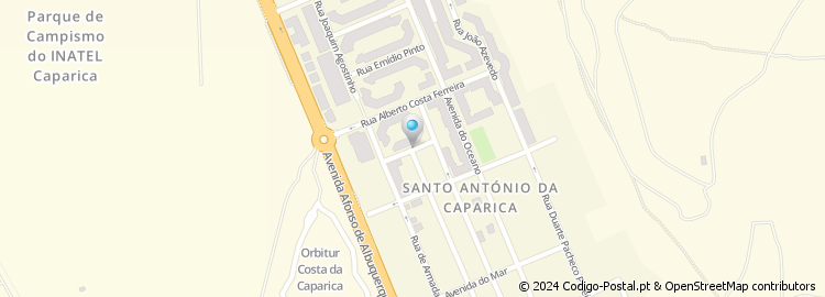 Mapa de Rua José Manuel Soares