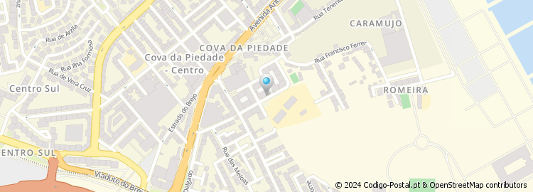 Mapa de Rua José Martins Vieira
