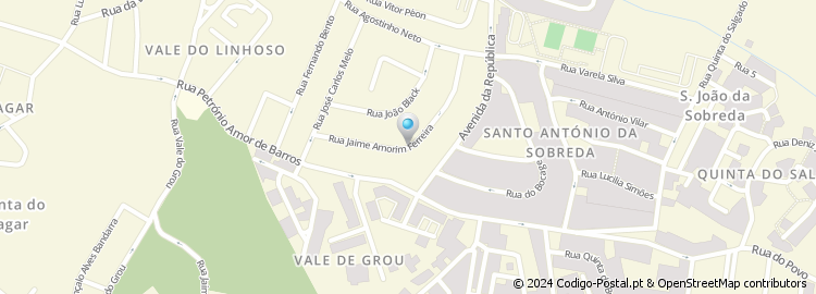 Mapa de Rua Maria Amélia Ferreira
