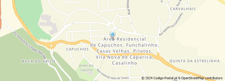 Mapa de Rua Martins Correia