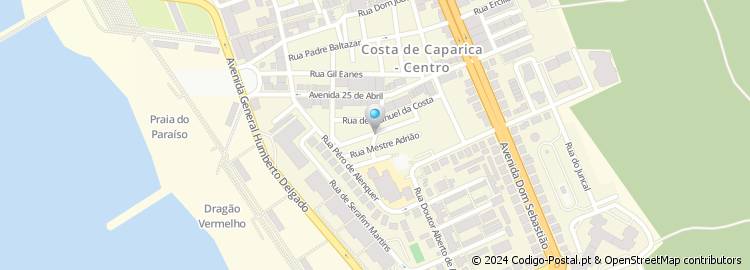 Mapa de Rua Mestre Salvador Catita