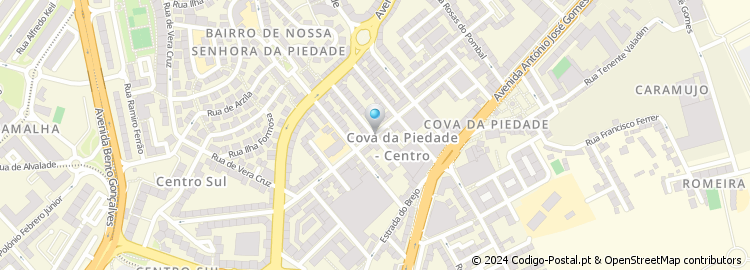 Mapa de Rua Pedro Matos Filipe
