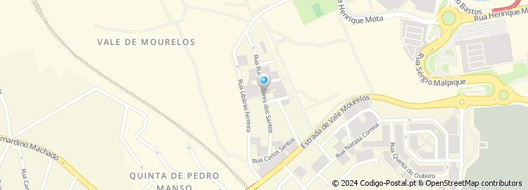 Mapa de Rua Rufino Soares dos Santos