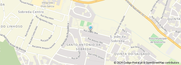 Mapa de Rua Varela Silva