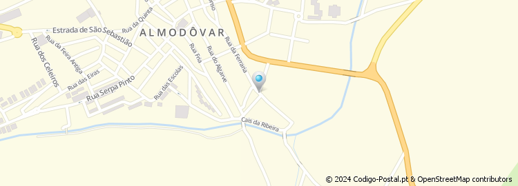 Mapa de Rua Nova de São Pedro