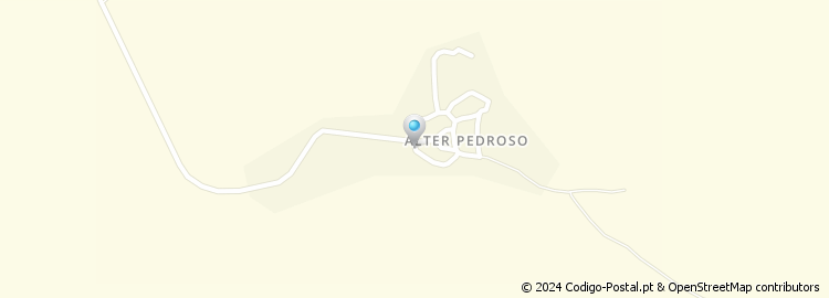 Mapa de Alter Pedroso