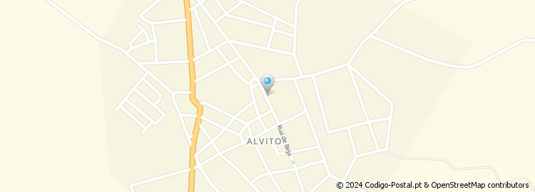 Mapa de Apartado 34, Alvito