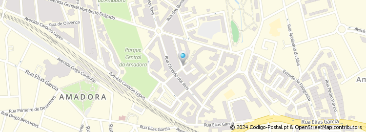 Mapa de Apartado 6045, Amadora