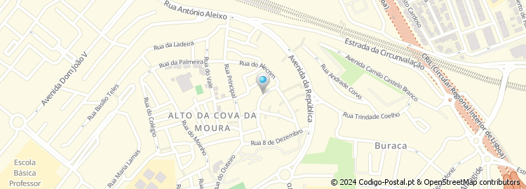 Mapa de Rua de São Domingos