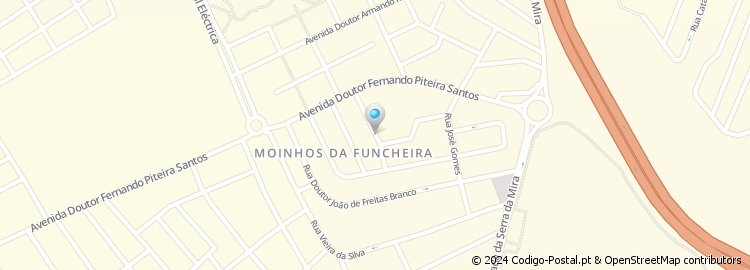 Mapa de Rua Samuel Torres de Carvalho