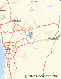 Mapa de Rua Central de Nogueira