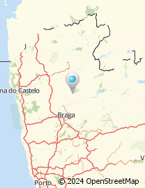 Mapa de Rua do Monte de São Sebastião