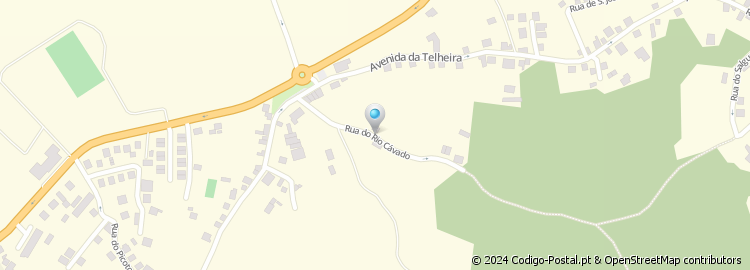 Mapa de Rua do Rio Cavado