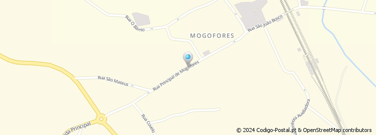 Mapa de Apartado 24, Mogofores