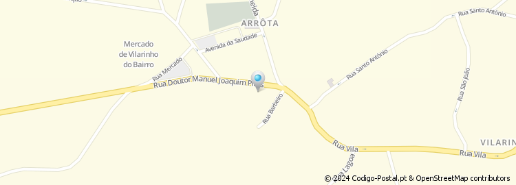 Mapa de Rua Doutor Manuel Joaquim Pires