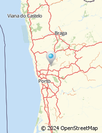 Mapa de Rua Professor António José de Melo