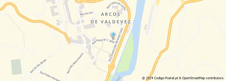 Mapa de Rua Alferes Barros Cerqueira