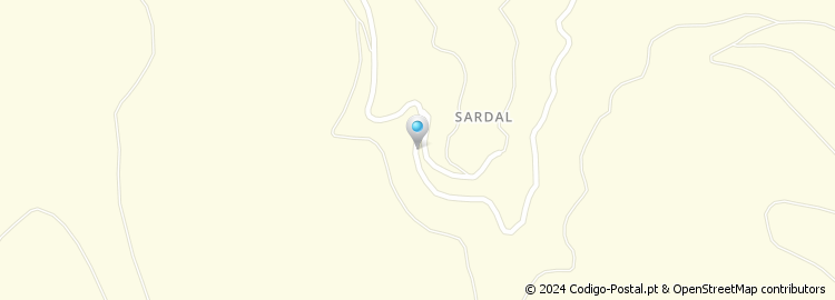 Mapa de Sardal