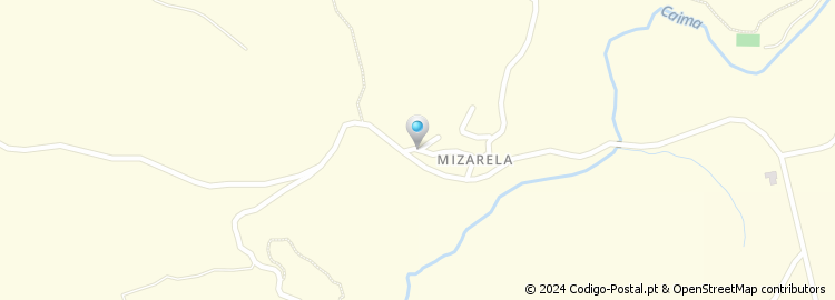 Mapa de Mizarela
