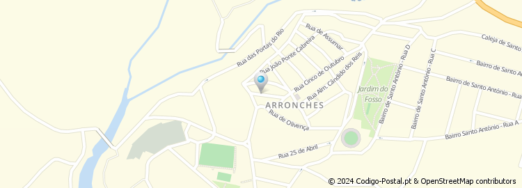 Mapa de Rua do Barroso