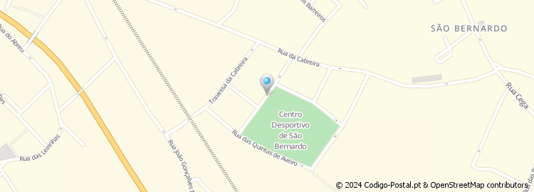 Mapa de Rua Aldeia Desportiva