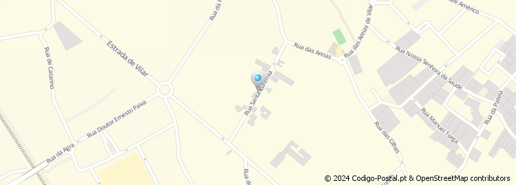 Mapa de Rua de Santa Eufémia