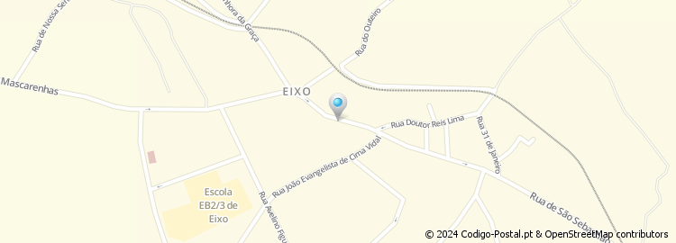 Mapa de Rua João Pinho Brandão