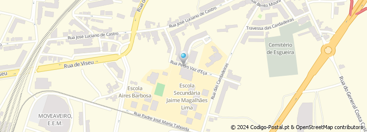 Mapa de Rua Pedro Vaz de Eça