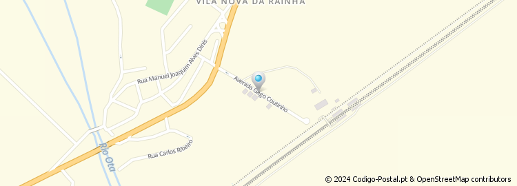 Mapa de Avenida Gago Coutinho