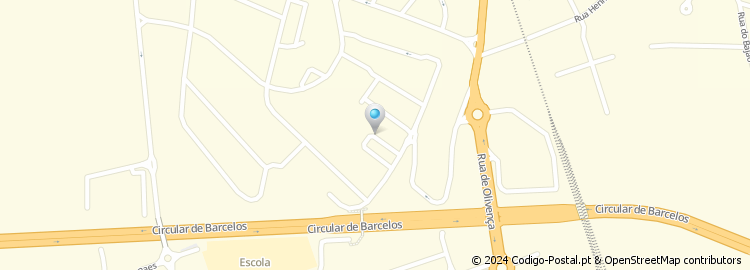 Mapa de Apartado 5011, Barcelos