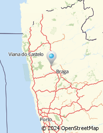 Mapa de Avenida do Rancho Folclórico de Santa Eulália de Oliveira