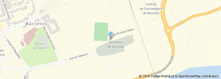 Mapa de Avenida Santa Marta