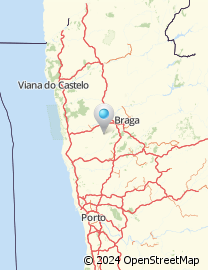 Mapa de Rua Arquitecto Borges Vinagre