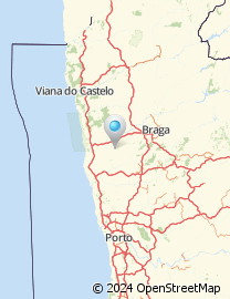 Mapa de Rua da Santa Cruz