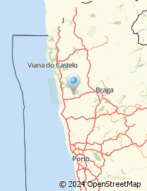 Mapa de Rua do Rio Cávado