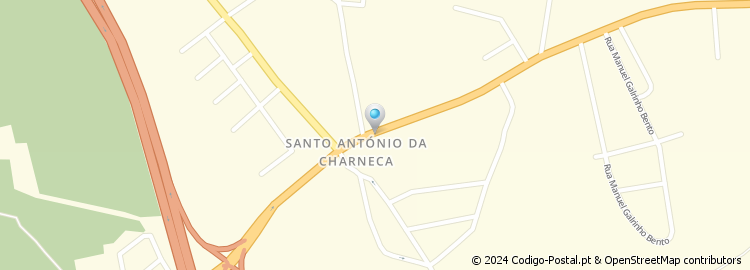 Mapa de Rua 1º de Janeiro
